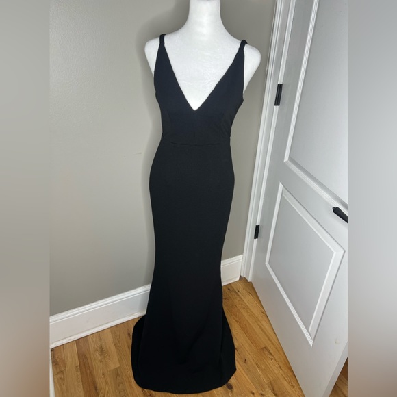 chinese dress ladies Maxi Dress Black